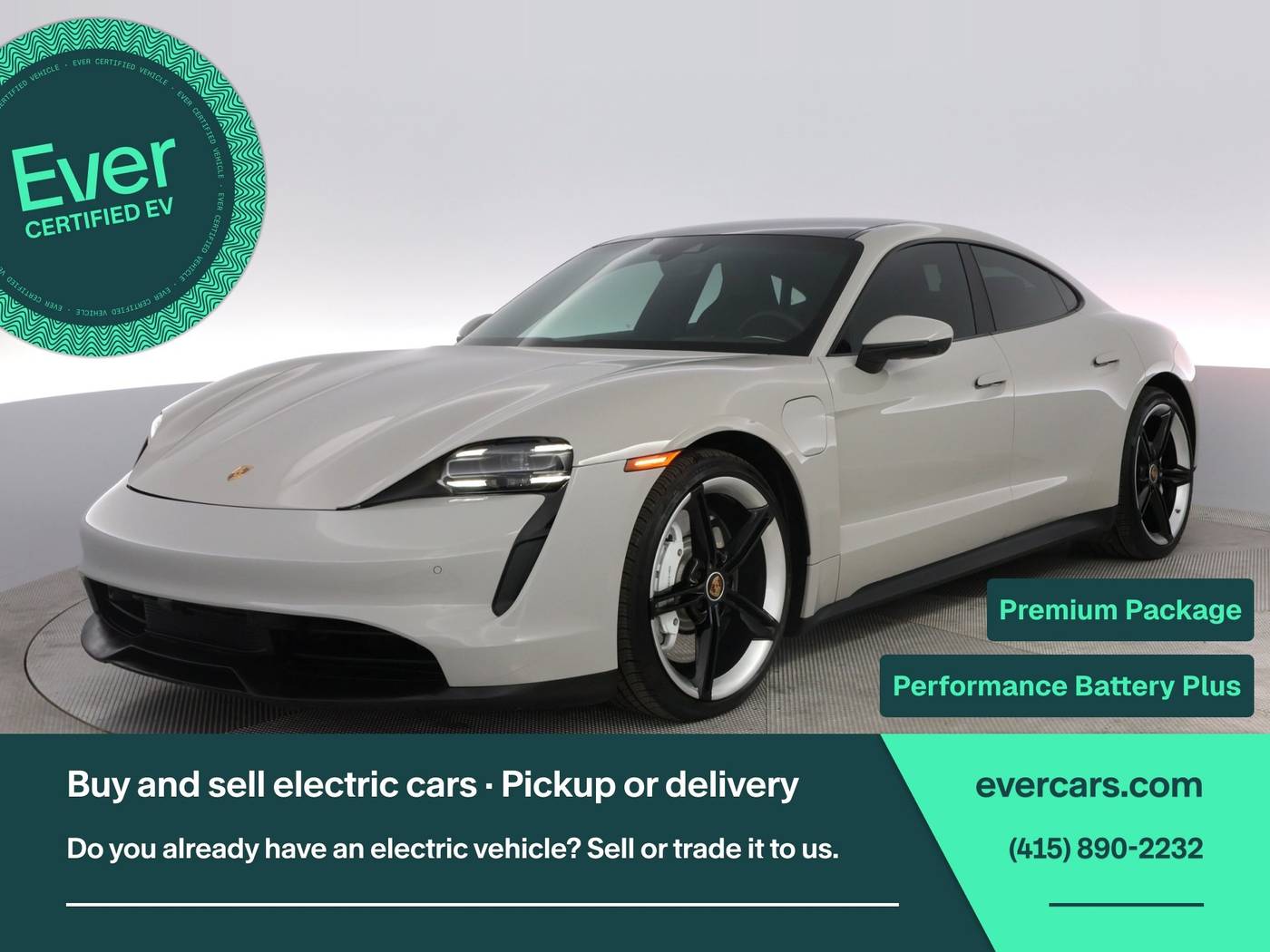 2021 Porsche Taycan Standard — Sedan — 34,702 mi — San Francisco, CA