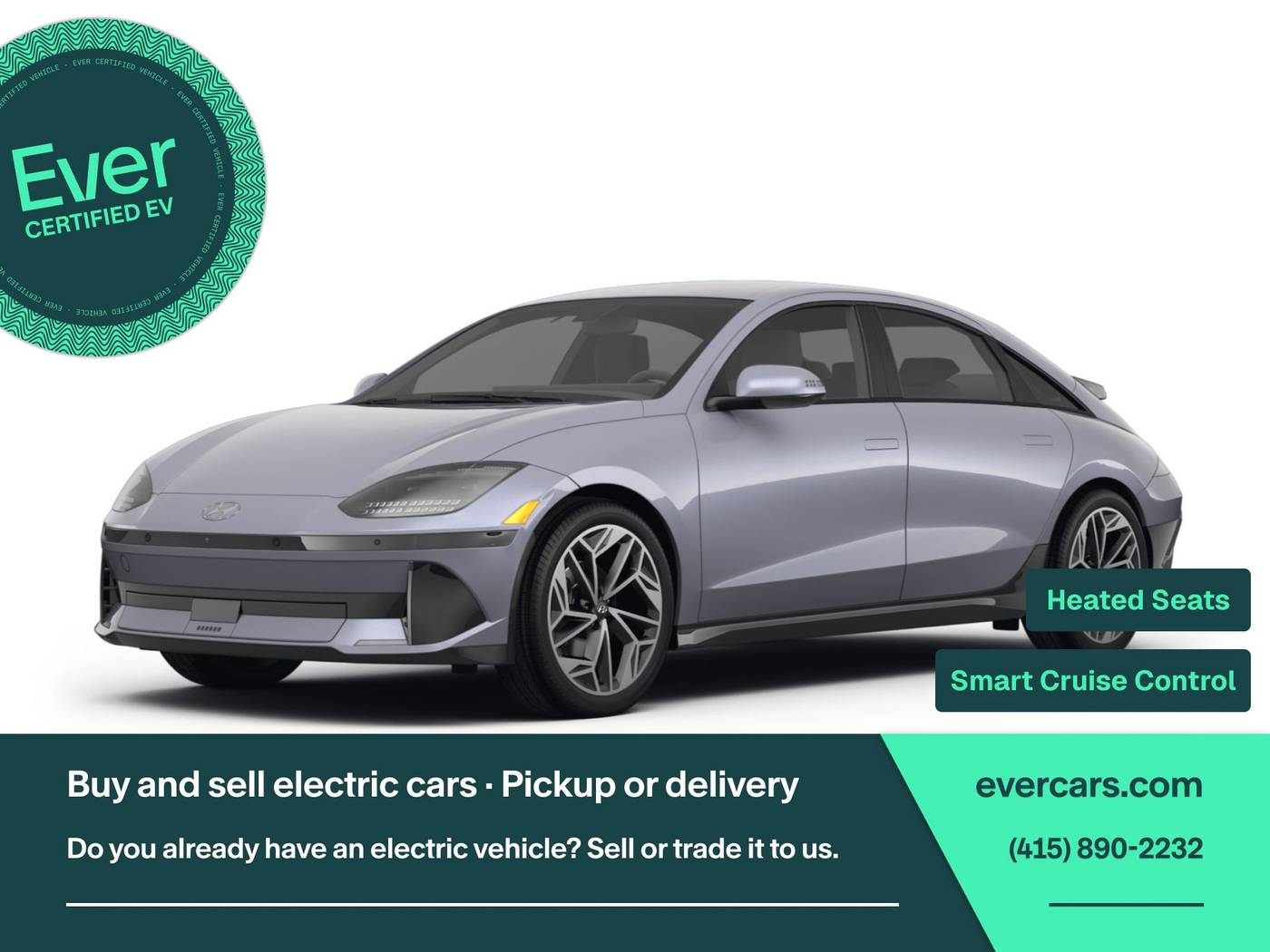 2023 Hyundai IONIQ 6 SEL — Sedan — 29,498 mi — San Francisco, CA