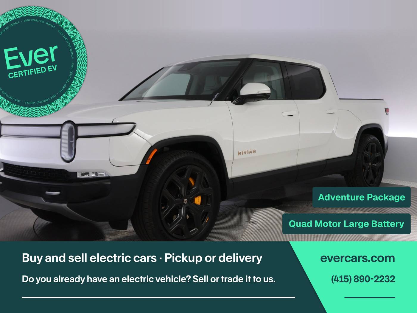 2022 Rivian R1T Adventure Package