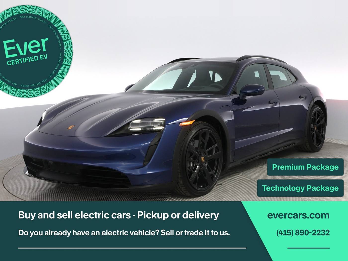 2022 Porsche Taycan 4 — Wagon — 40,403 mi — San Francisco, CA