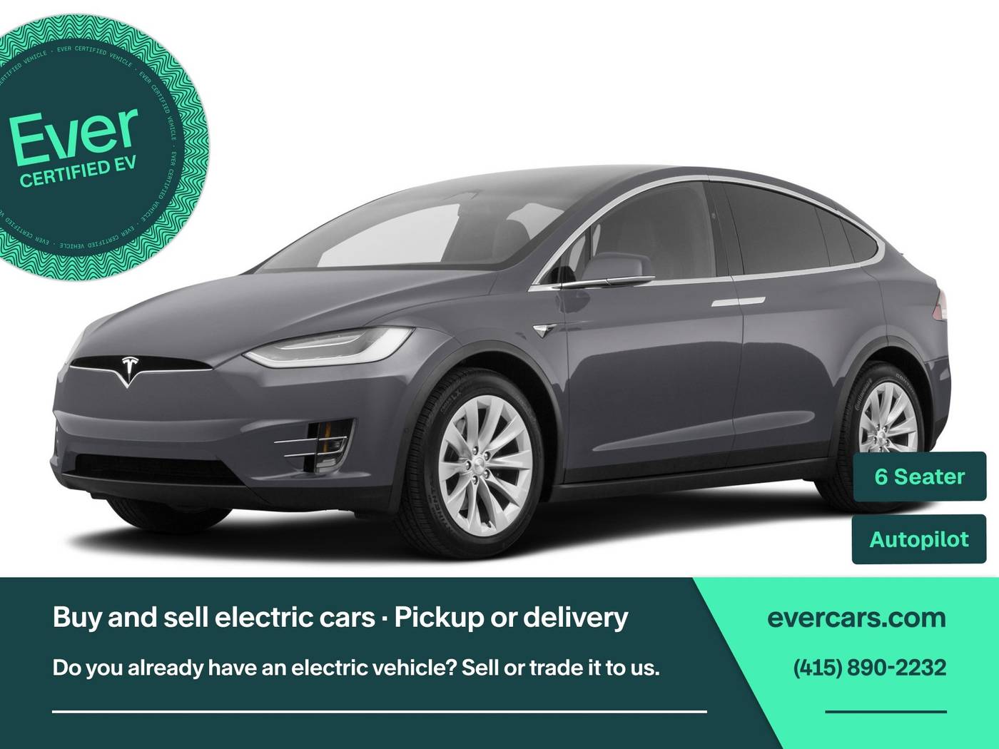 2021 Tesla Model X Long Range — SUV — 57,080 mi — San Francisco, CA