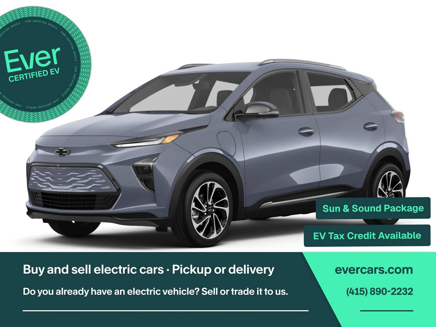 2023 Chevrolet Bolt EUV Premier — SUV — 9,288 mi — San Francisco, CA