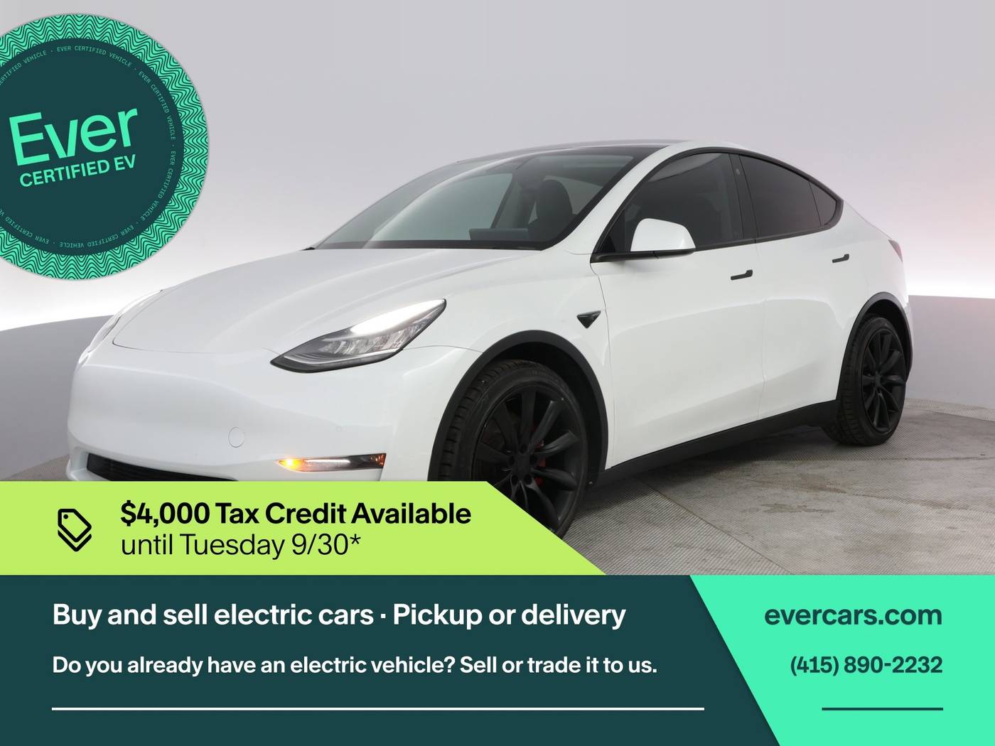 2021 Tesla Model Y Long Range — SUV — 97,032 mi — San Francisco, CA
