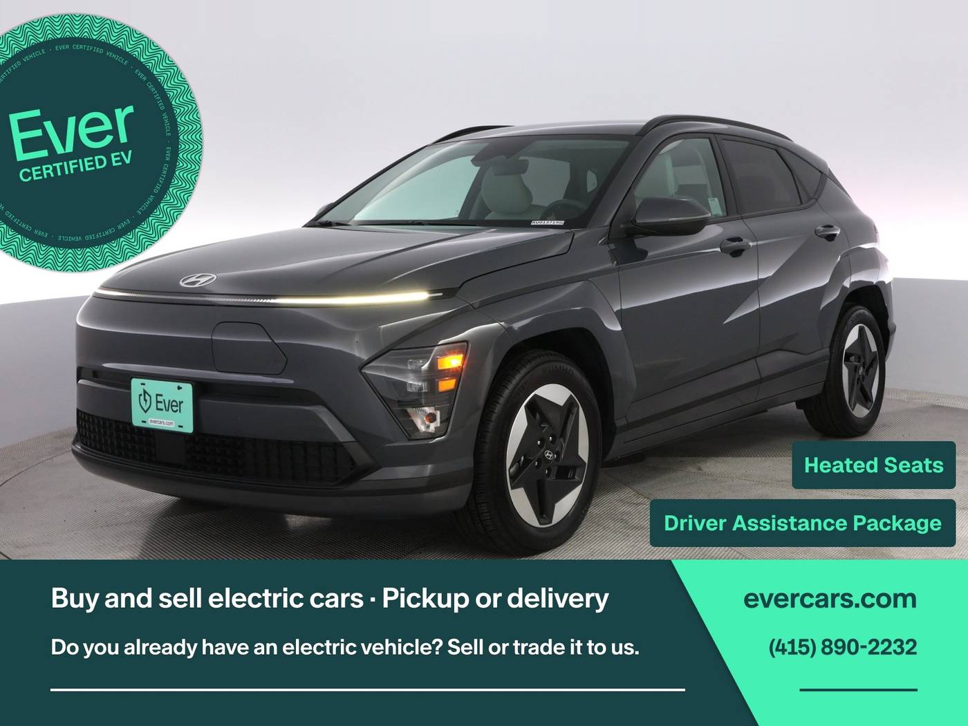 2024 Hyundai Kona Electric SEL — SUV — 10,912 mi — San Francisco, CA