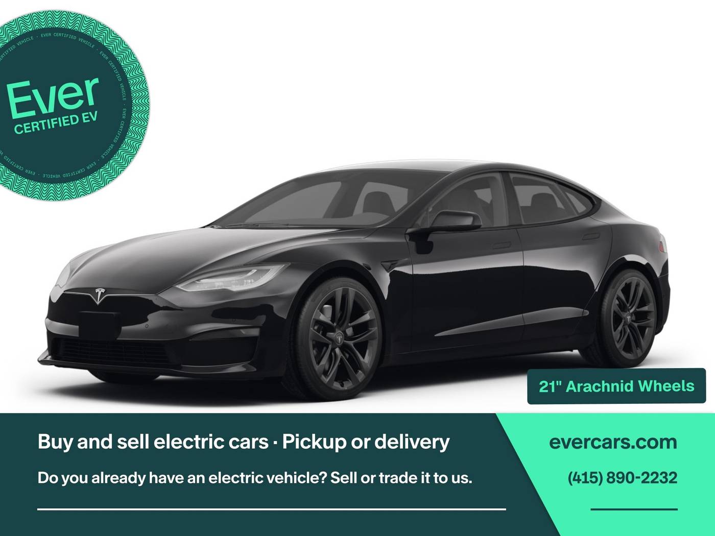 2022 Tesla Model S Long Range — Hatchback — 66,786 mi — San Francisco, CA