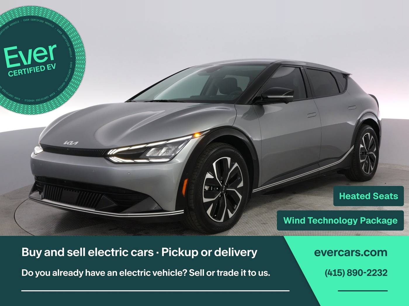 2024 Kia EV6 Wind — SUV — 18,577 mi — San Francisco, CA
