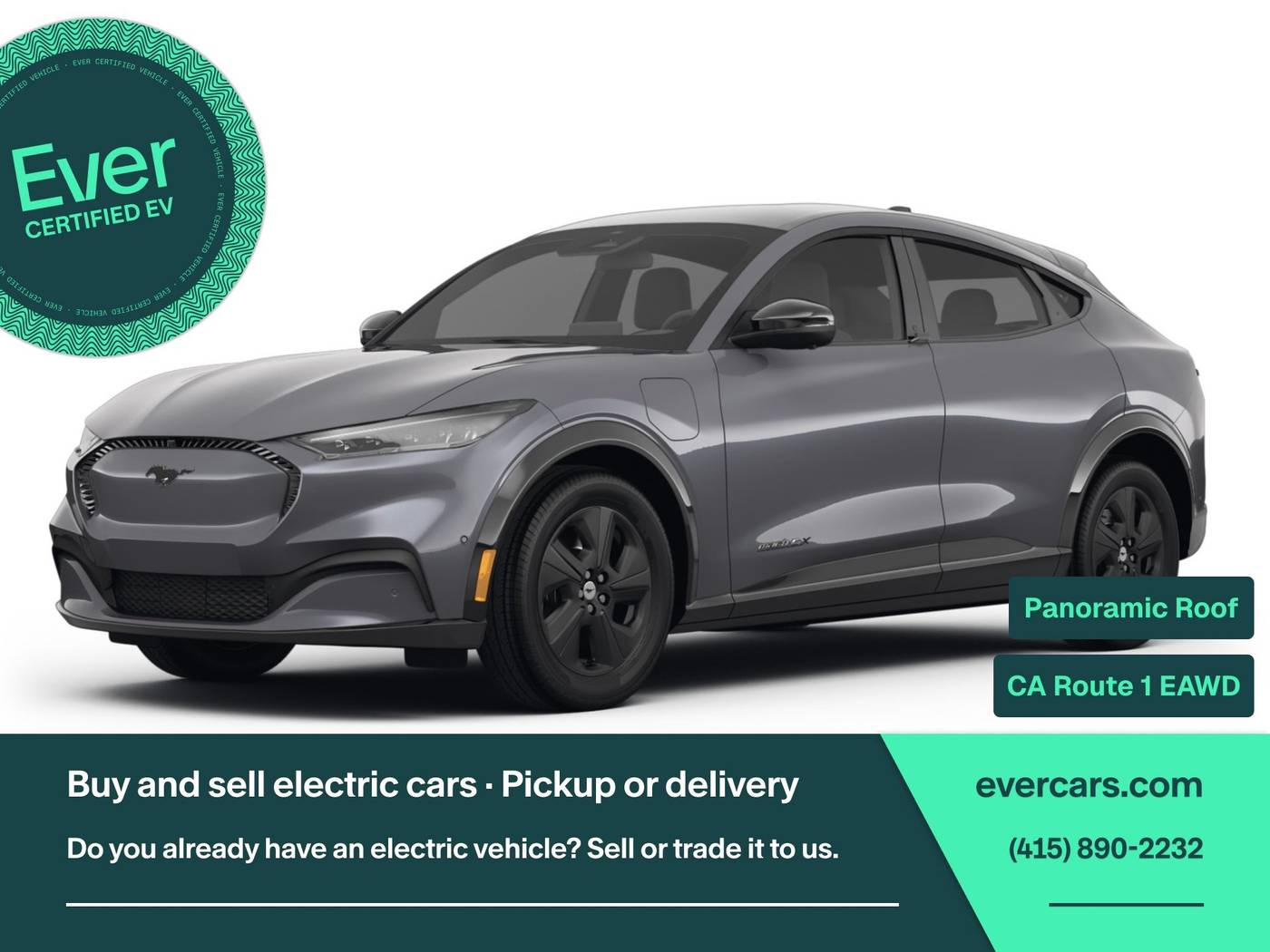 2022 Ford Mustang Mach-E California Route 1 — SUV — 18,208 mi — San Francisco, CA