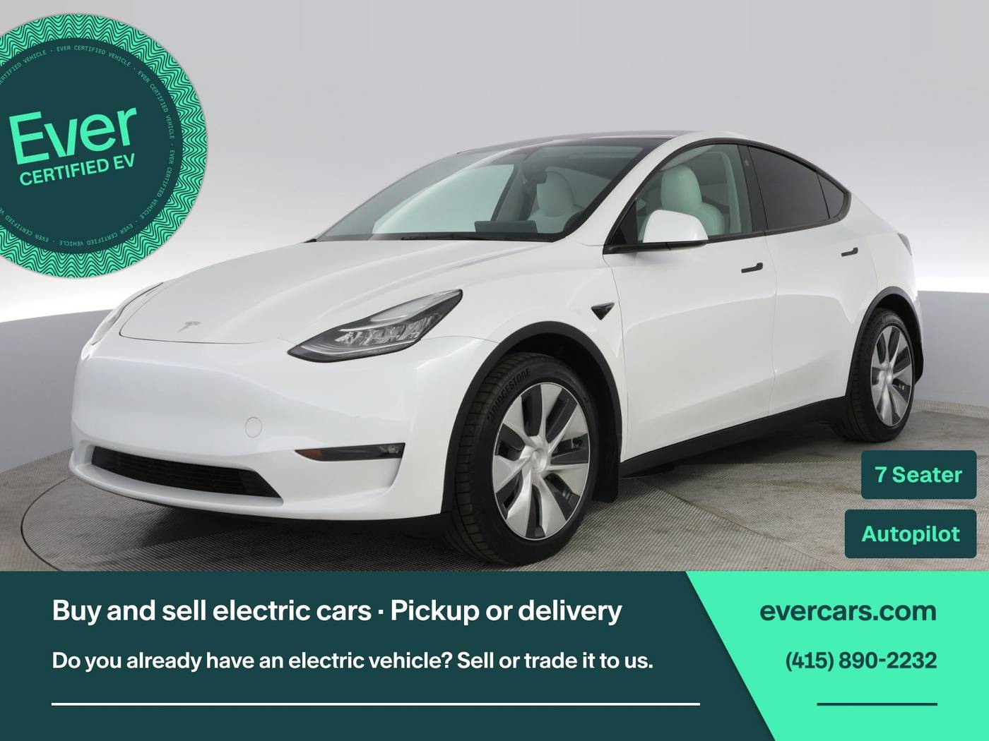 2021 Tesla Model Y Long Range — SUV — 58,775 mi — San Francisco, CA