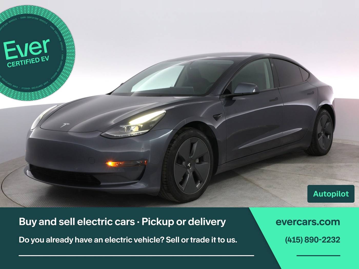 2022 Tesla Model 3 Standard Range Plus — Sedan — 56,340 mi — San Francisco, CA