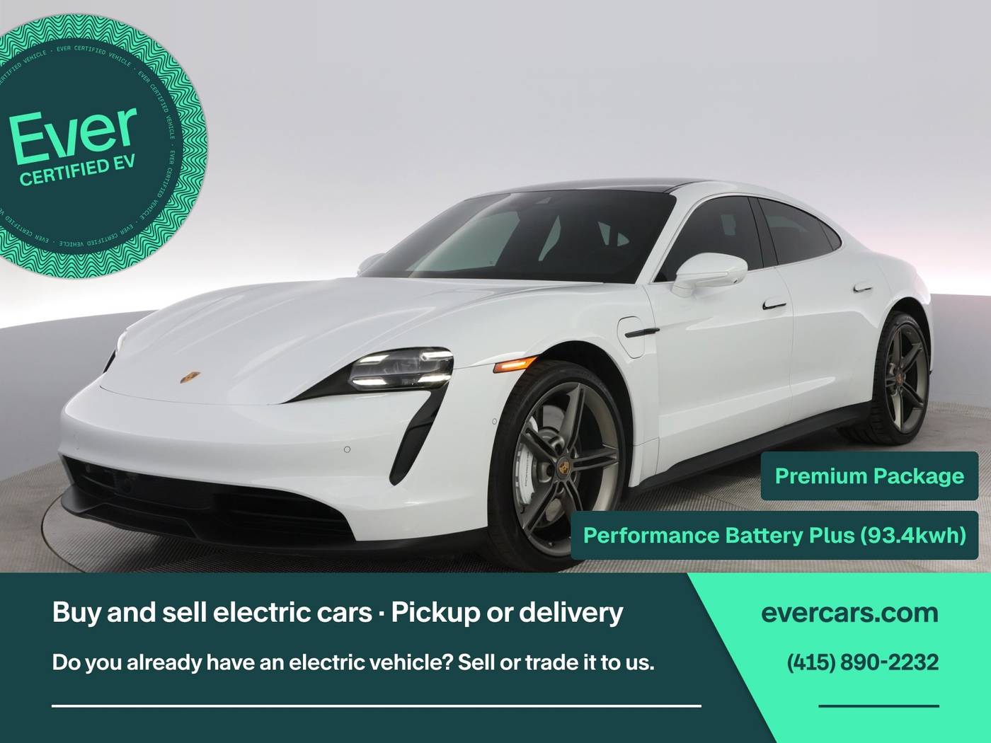 2022 Porsche Taycan 4S — Sedan — 43,778 mi — San Francisco, CA