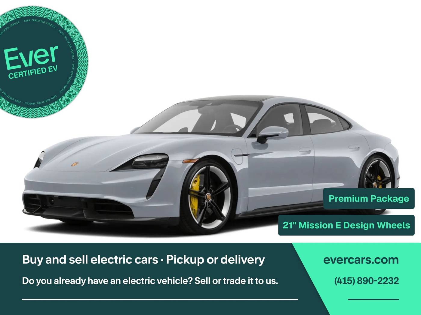 2020 Porsche Taycan 4S — Sedan — 26,797 mi — San Francisco, CA