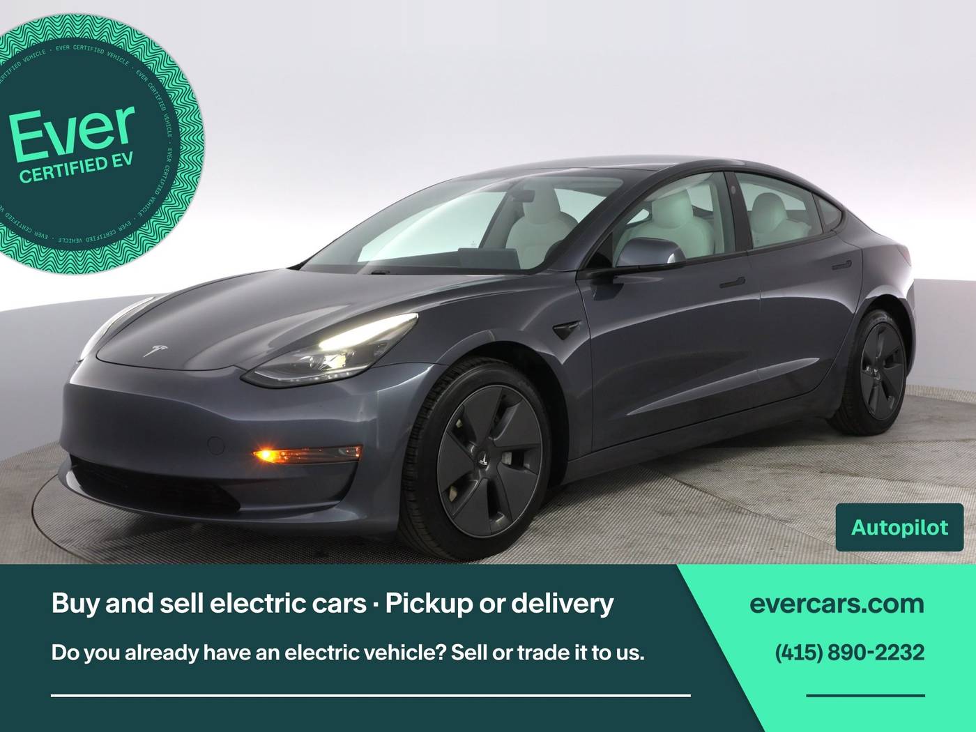2021 Tesla Model 3 Standard Range Plus — Sedan — 73,206 mi — San Francisco, CA