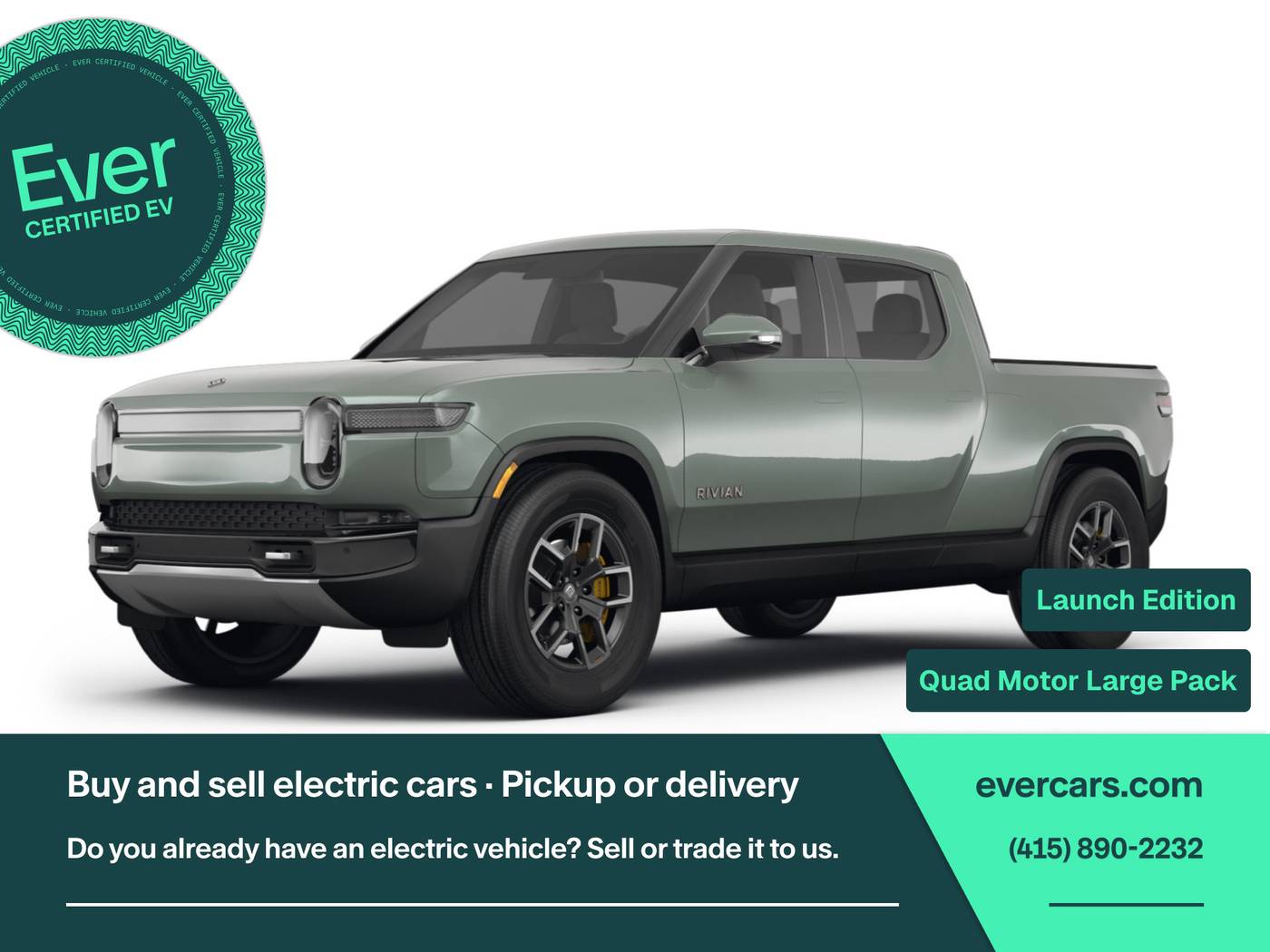 2022 Rivian R1T Launch Edition