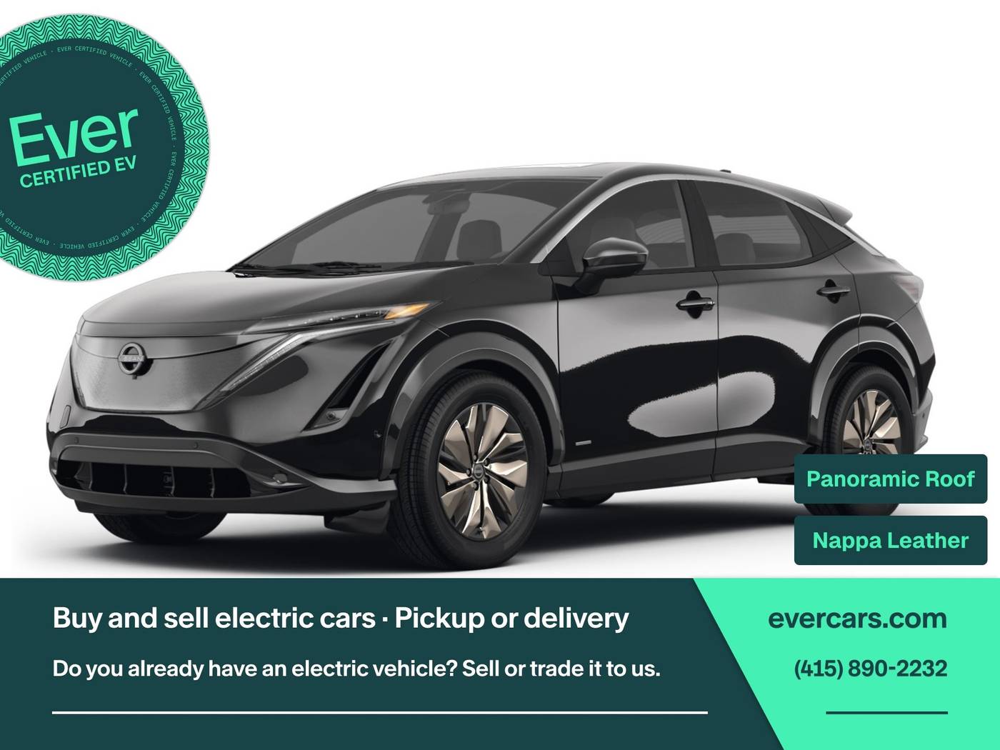 2023 Nissan Ariya Platinum+ — SUV — 11,329 mi — San Francisco, CA