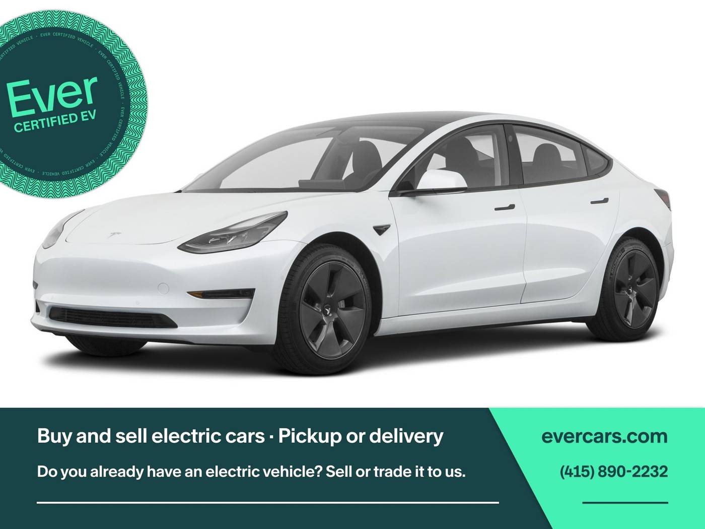 2022 Tesla Model 3 Long Range — Sedan — 56,365 mi — San Francisco, CA