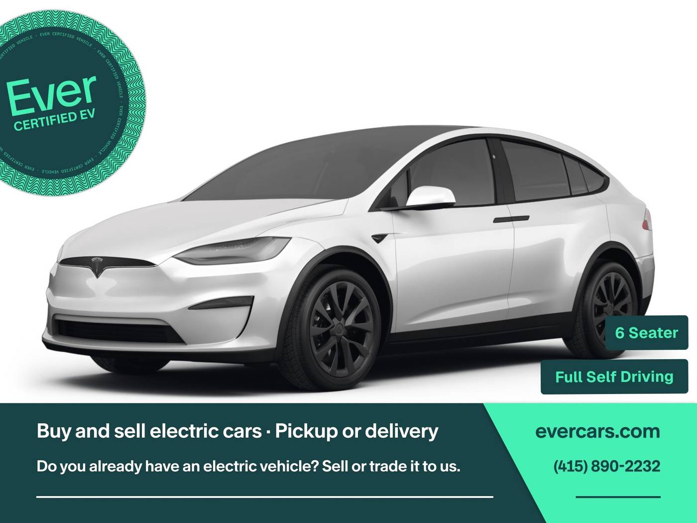 2023 Tesla Model X Standard Range — SUV — 50,790 mi — San Francisco, CA