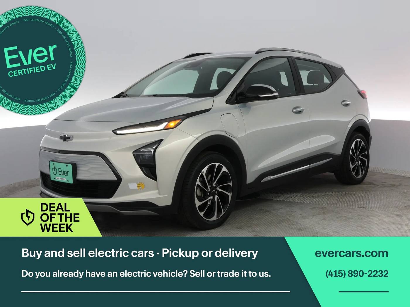 2022 Chevrolet Bolt EUV Premier — SUV — 52,325 mi — San Francisco, CA