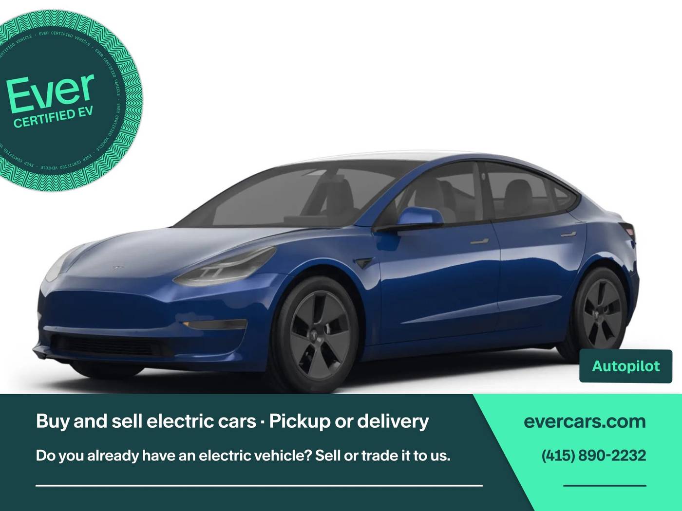 2022 Tesla Model 3 Long Range — Sedan — 53,775 mi — San Francisco, CA