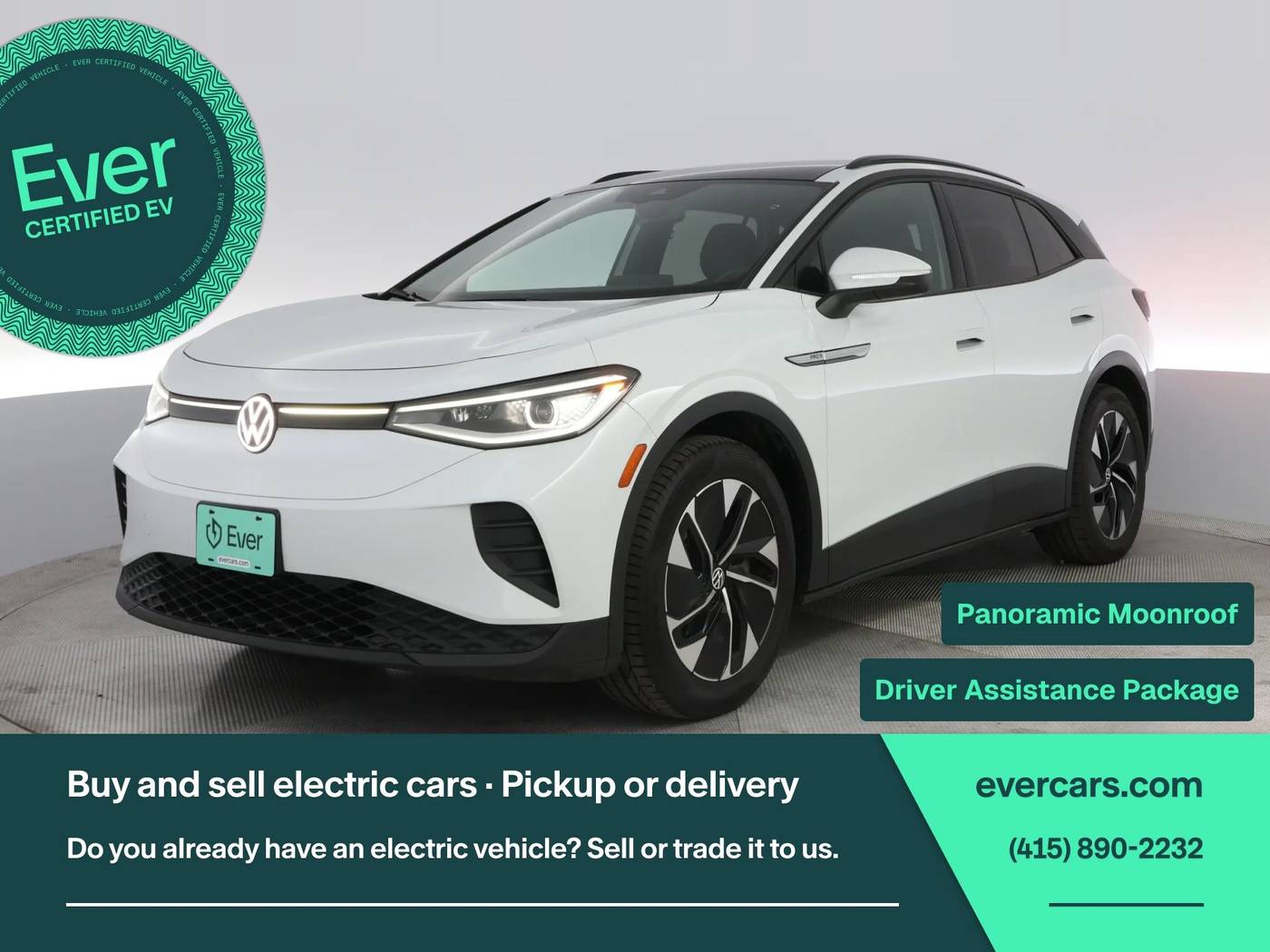 2021 Volkswagen ID.4 Pro S — SUV — 48,341 mi — San Francisco, CA