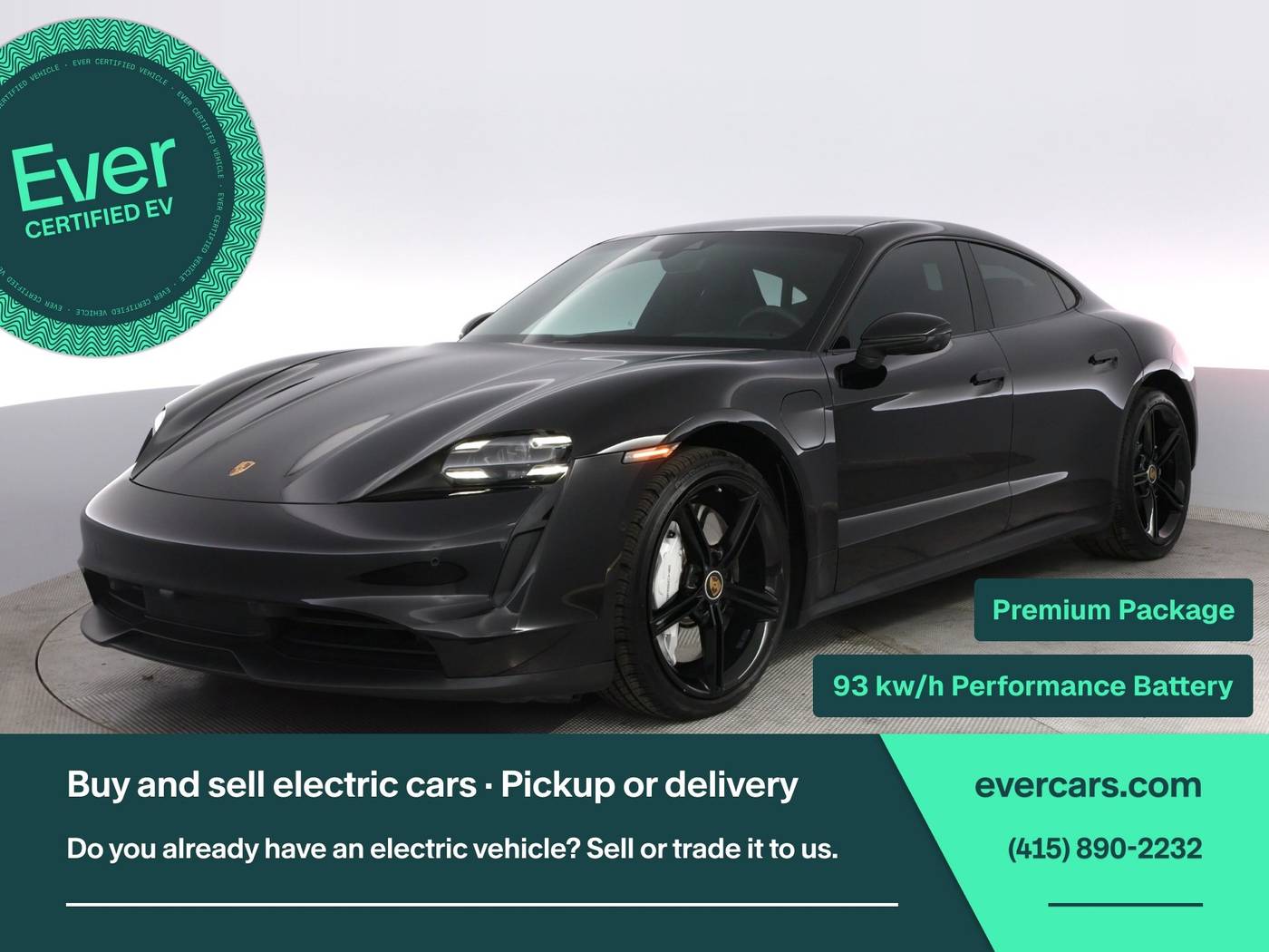 2020 Porsche Taycan 4S — Sedan — 22,034 mi — San Francisco, CA