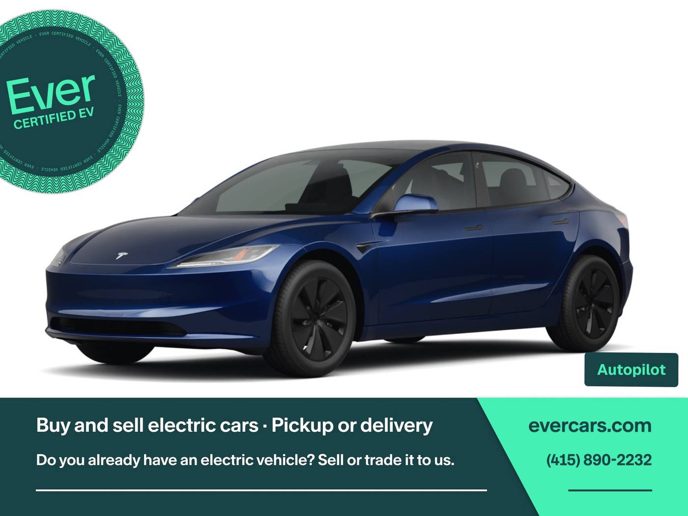 2024 Tesla Model 3 Long Range — Sedan — 19,225 mi — San Francisco, CA