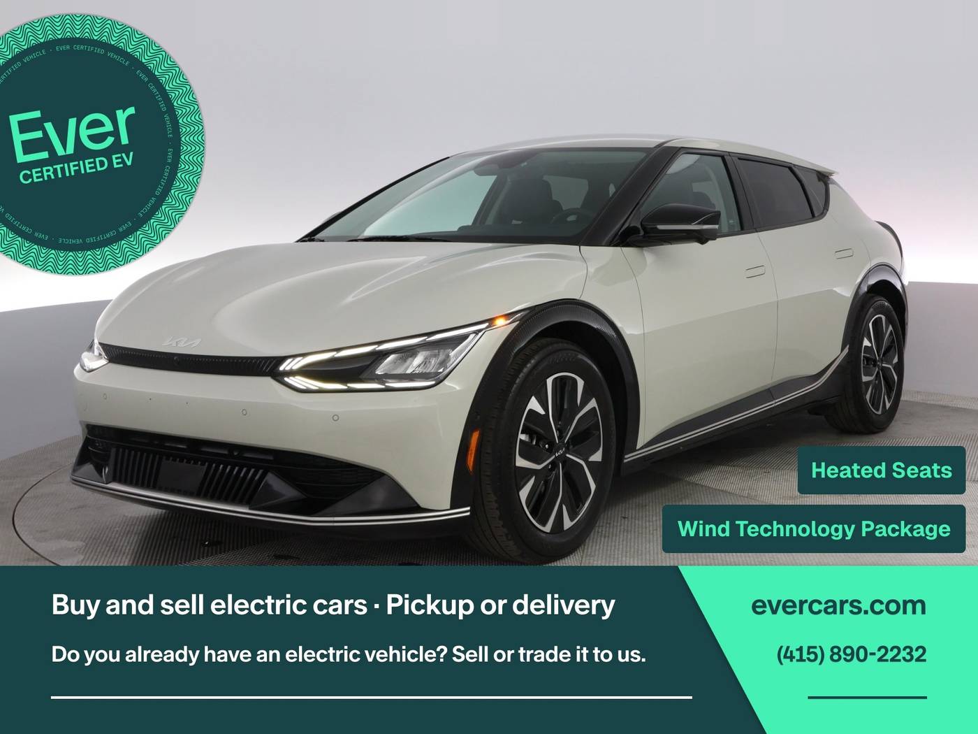 2022 Kia EV6 Wind — SUV — 33,102 mi — San Francisco, CA