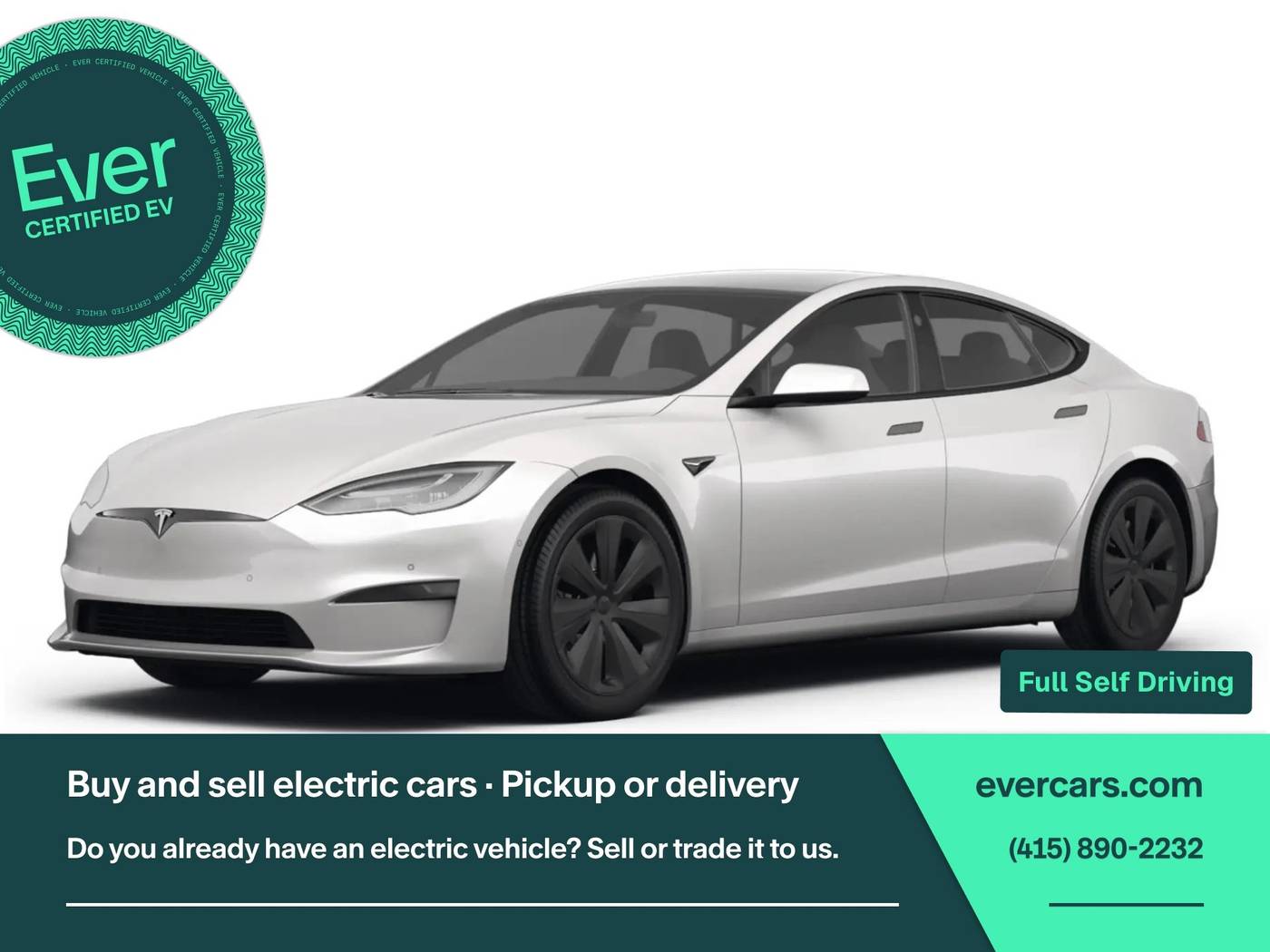 2022 Tesla Model S Long Range — Hatchback — 30,147 mi — San Francisco, CA