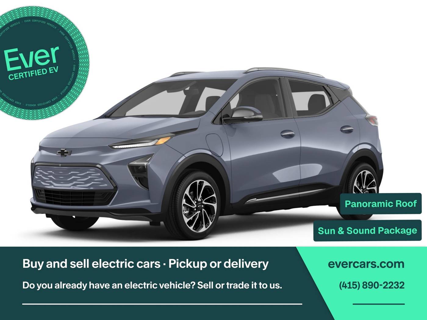 2022 Chevrolet Bolt EUV Premier — SUV — 35,852 mi — San Francisco, CA