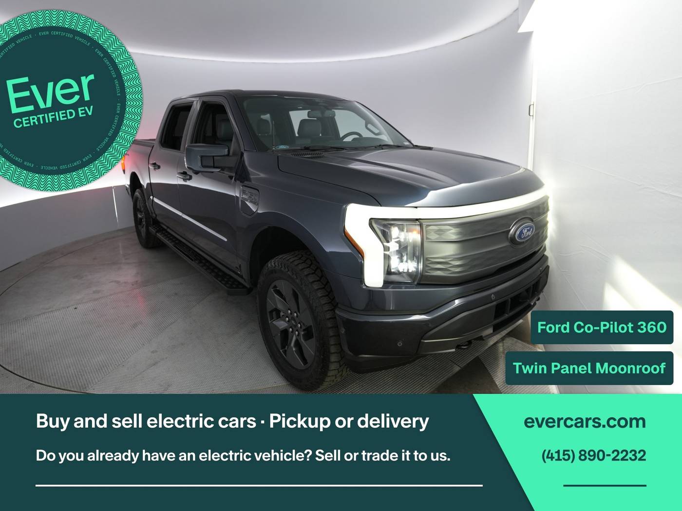2022 Ford F-150 Lightning LARIAT — Pickup Truck — 40,507 mi — San Francisco, CA