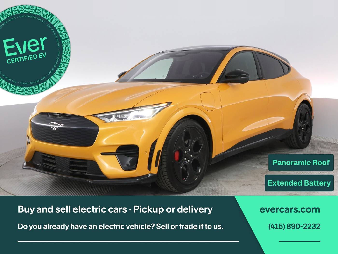 2021 Ford Mustang Mach-E GT — SUV — 34,652 mi — San Francisco, CA
