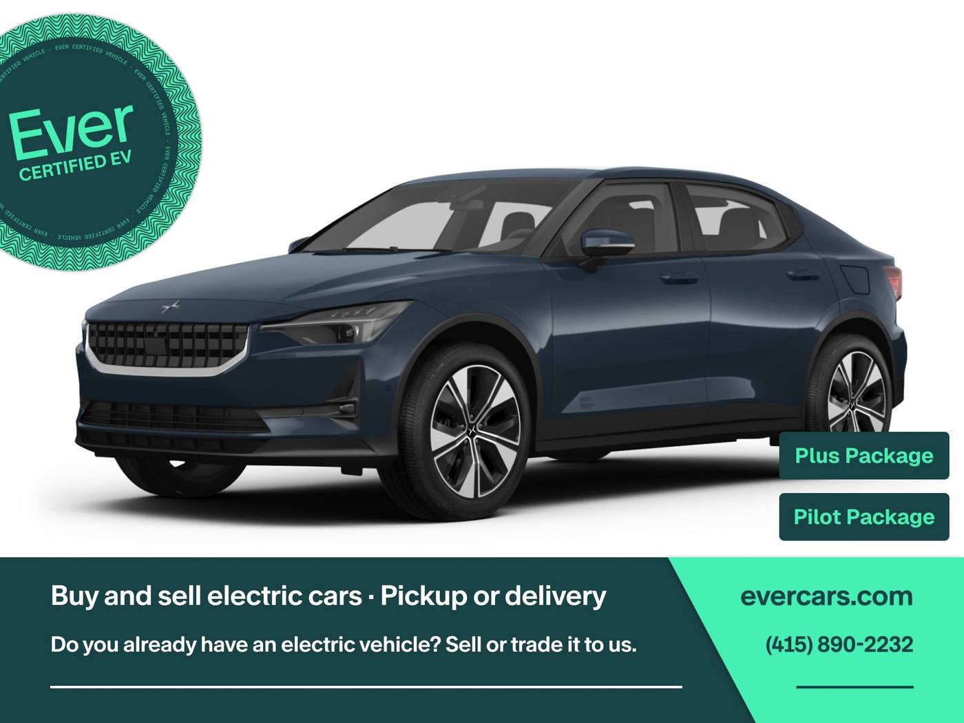2023 Polestar 2 Standard — Sedan — 11,752 mi — San Francisco, CA
