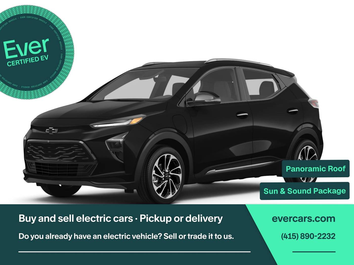 2022 Chevrolet Bolt EUV Premier — SUV — 36,407 mi — San Francisco, CA