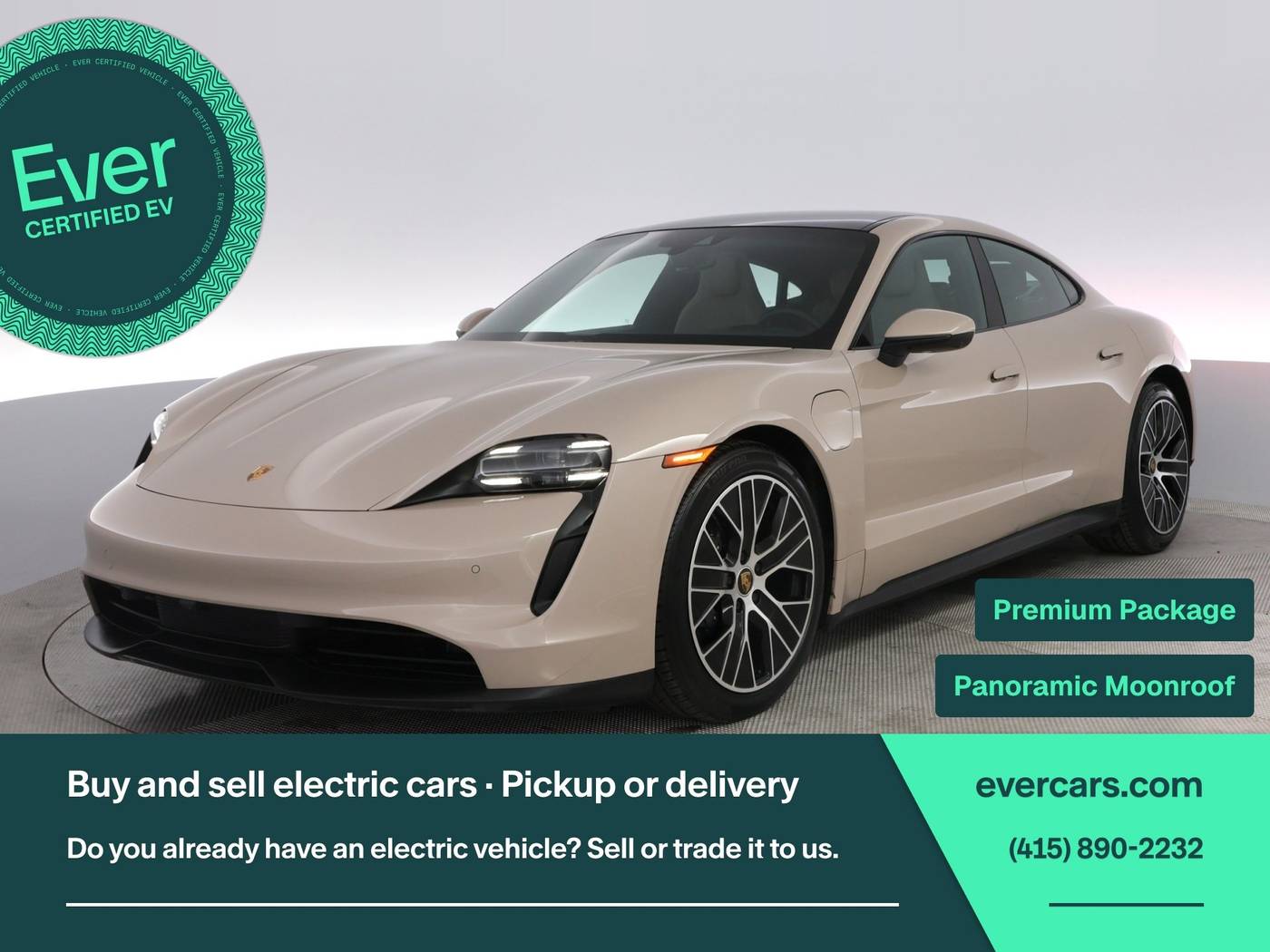 2022 Porsche Taycan Standard — Sedan — 20,844 mi — San Francisco, CA