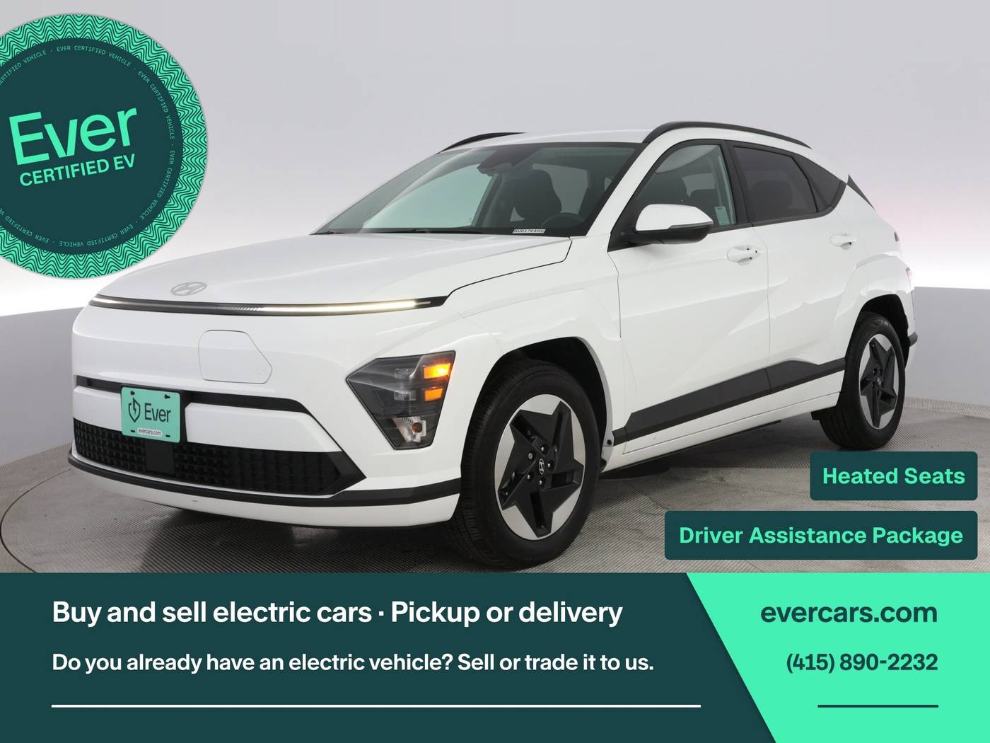 2024 Hyundai Kona Electric SEL — SUV — 18,462 mi — San Francisco, CA