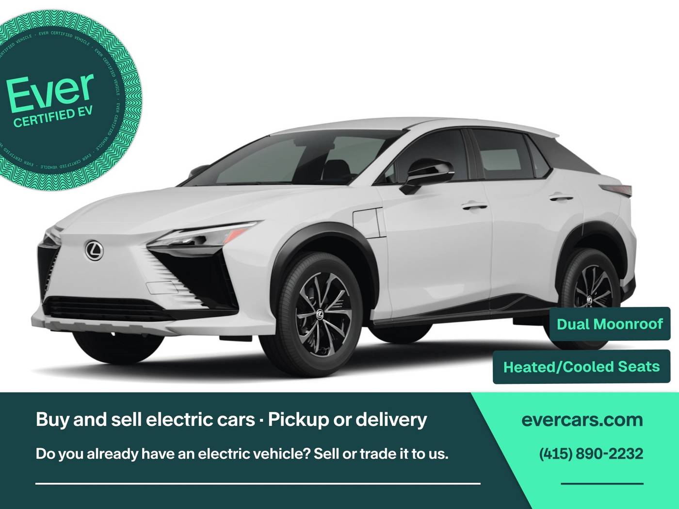 2024 Lexus RZ RZ 450e Premium — SUV — 7,027 mi — San Francisco, CA