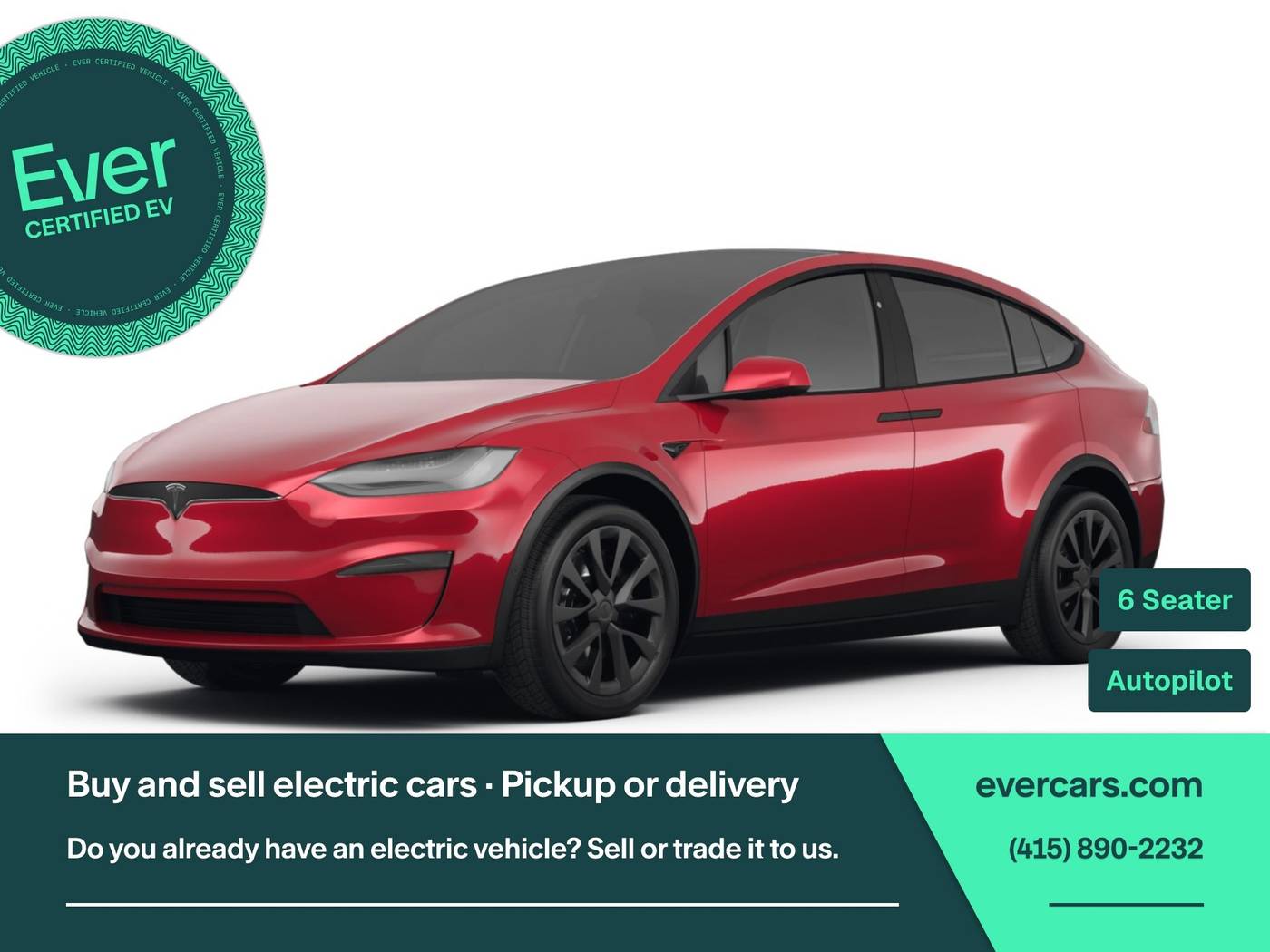 2022 Tesla Model X AWD — SUV — 39,618 mi — San Francisco, CA