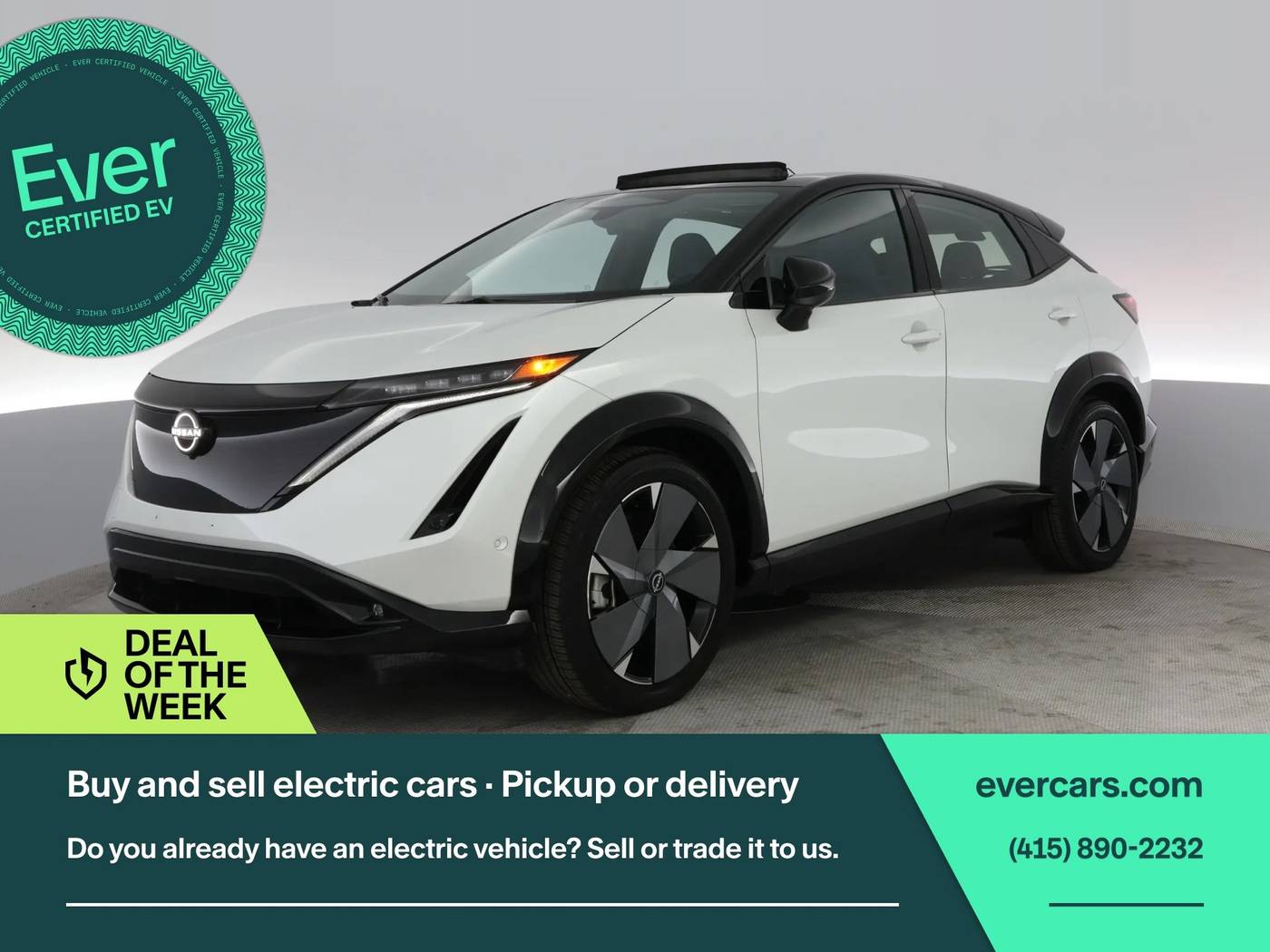 2023 Nissan Ariya Platinum+ — SUV — 18,031 mi — San Francisco, CA