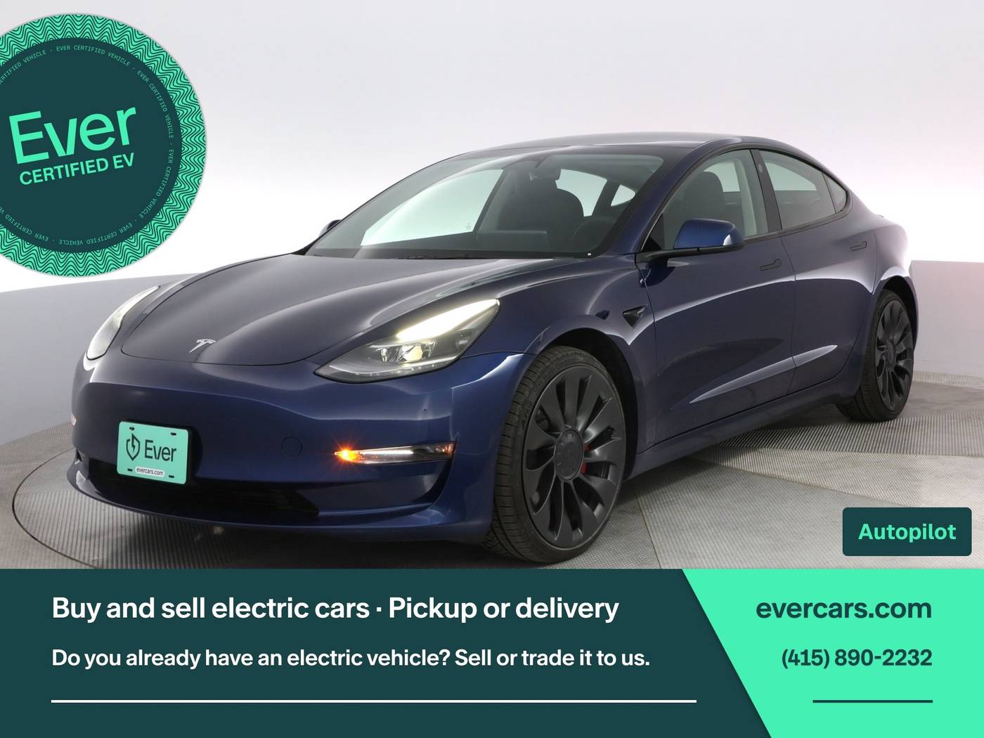 2022 Tesla Model 3 Performance — Sedan — 16,383 mi — San Francisco, CA