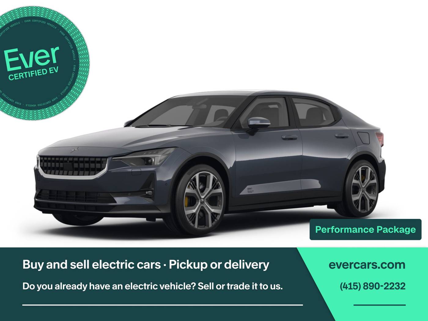 2021 Polestar 2 Launch Edition — Sedan — 46,789 mi — San Francisco, CA