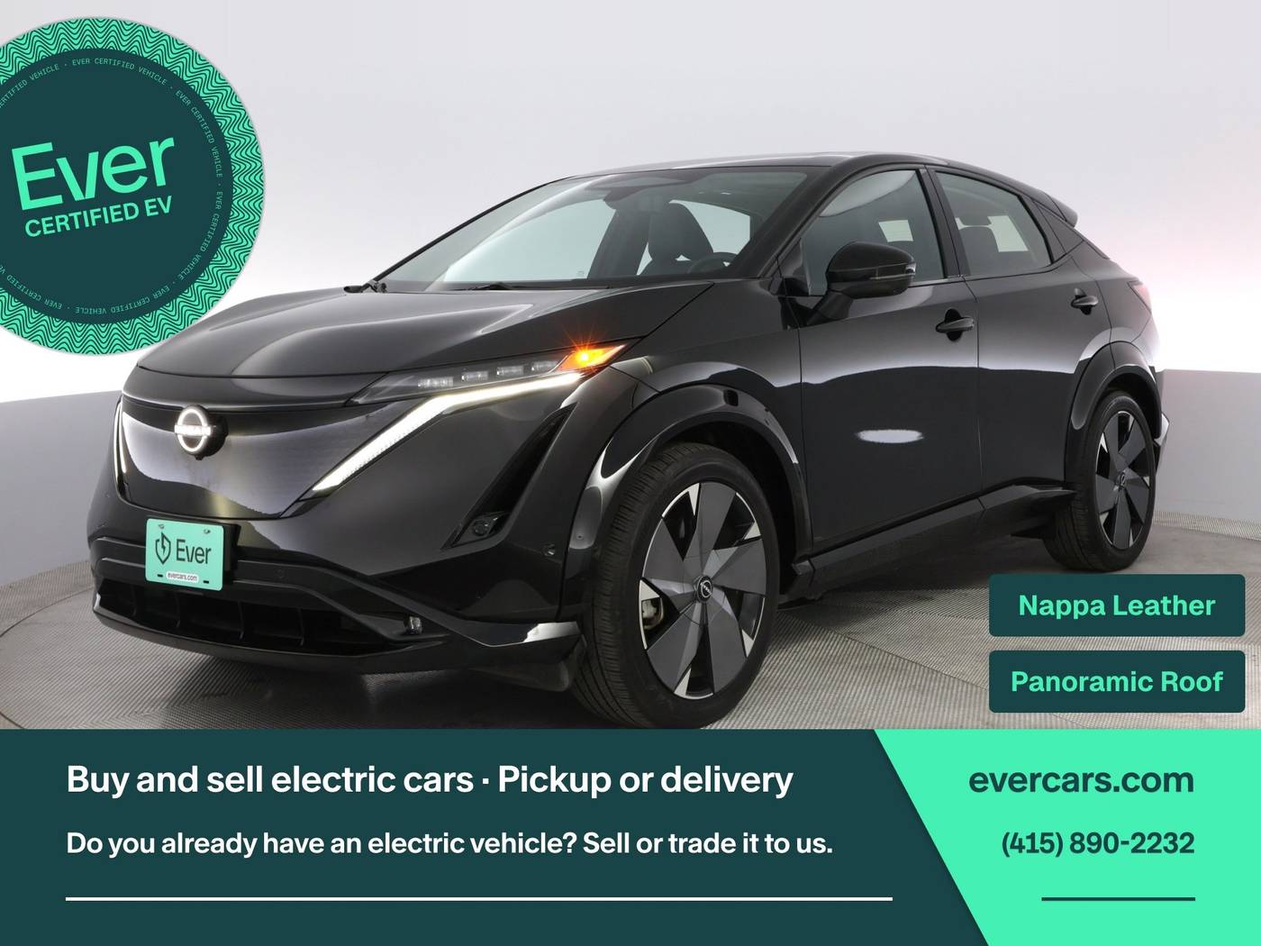 2023 Nissan Ariya Platinum+ — SUV — 15,756 mi — San Francisco, CA