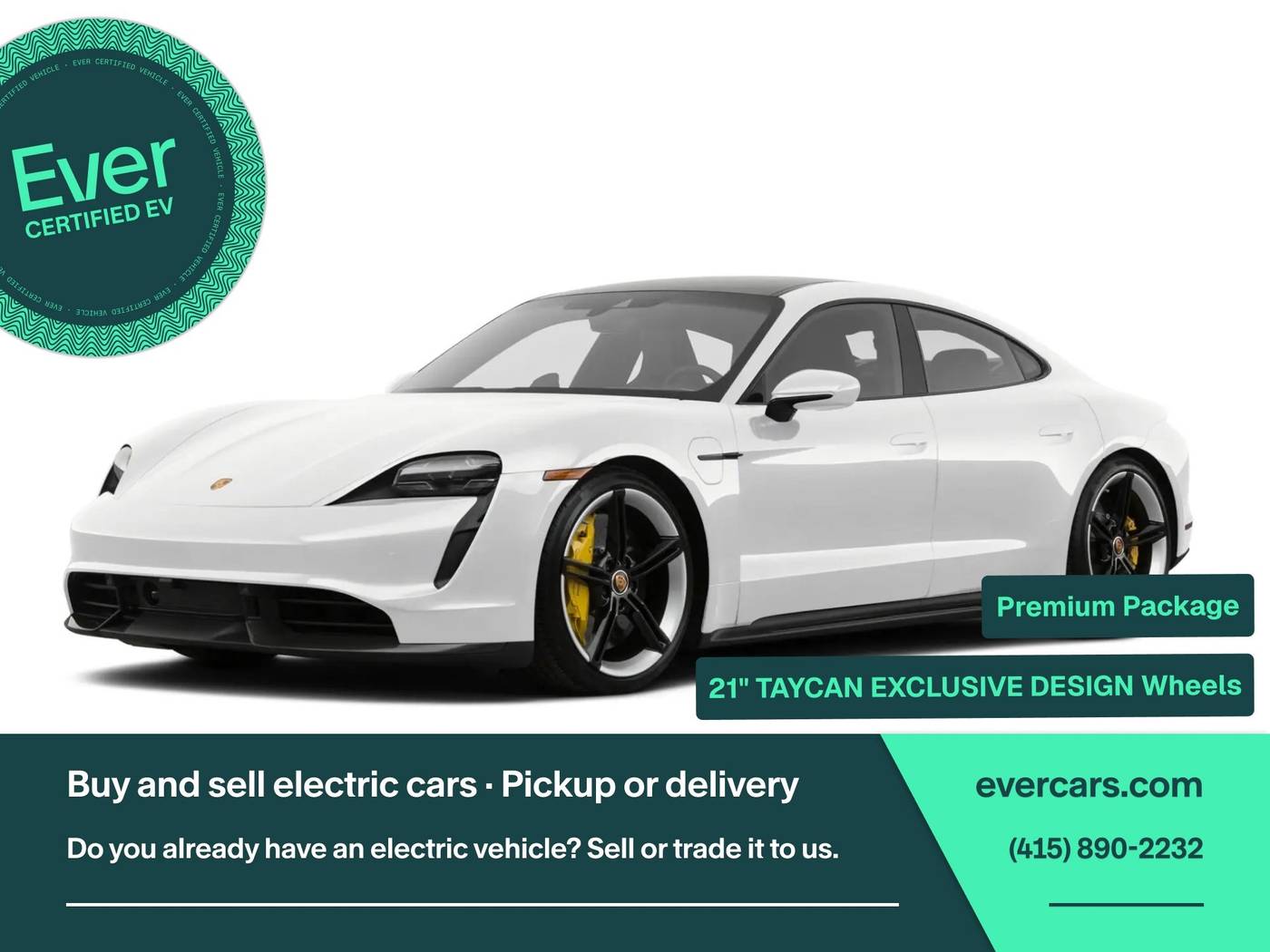 2021 Porsche Taycan 4S — Sedan — 28,925 mi — San Francisco, CA