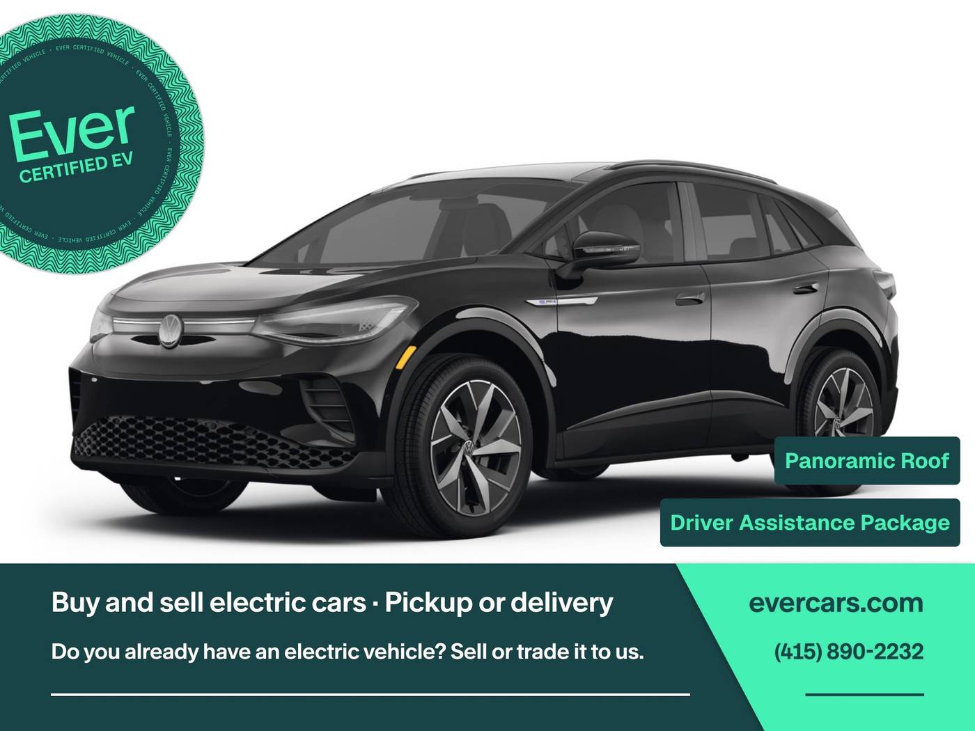 2023 Volkswagen ID.4 Pro S — SUV — 46,591 mi — San Francisco, CA