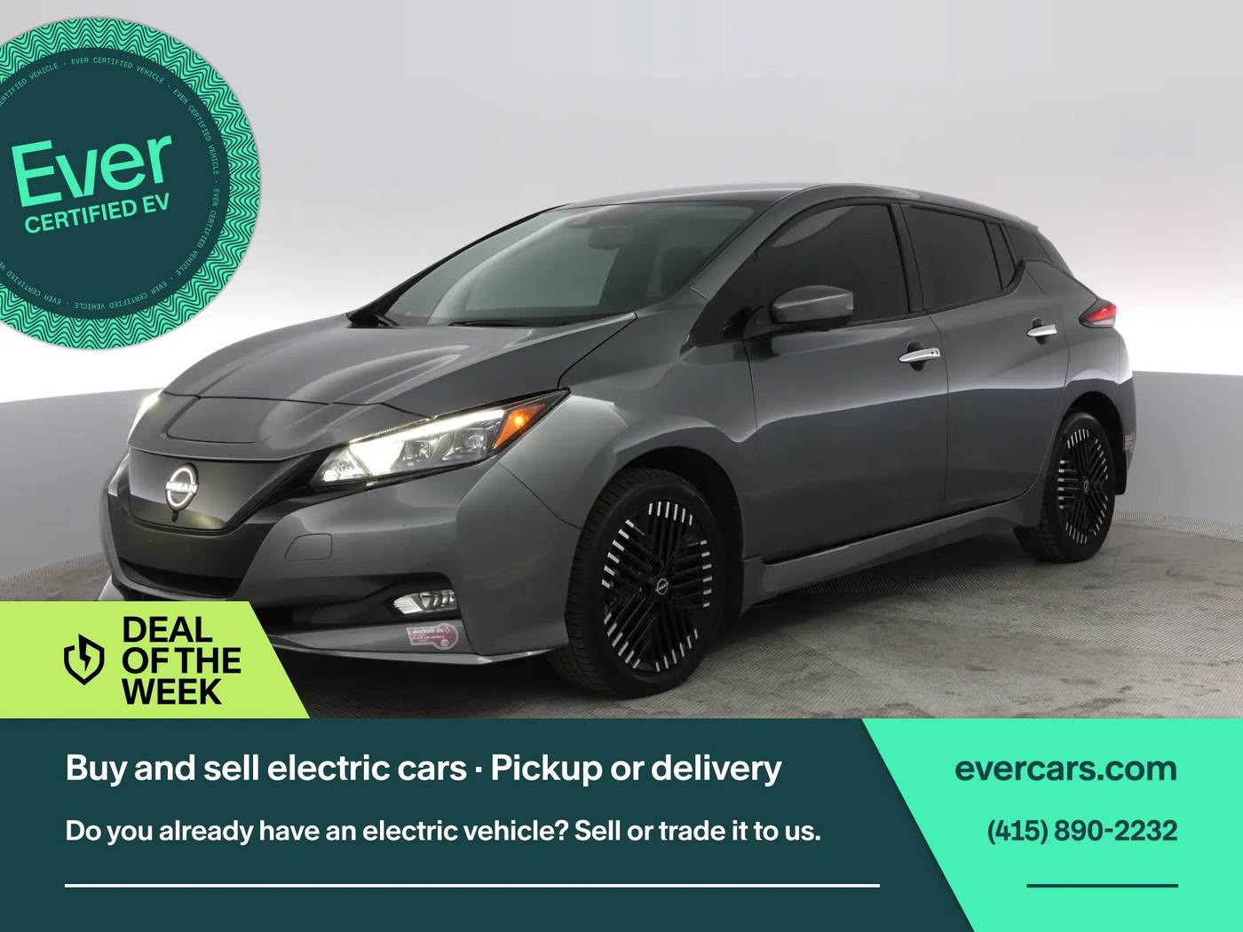 2023 Nissan LEAF SV PLUS — Hatchback — 59,384 mi — San Francisco, CA
