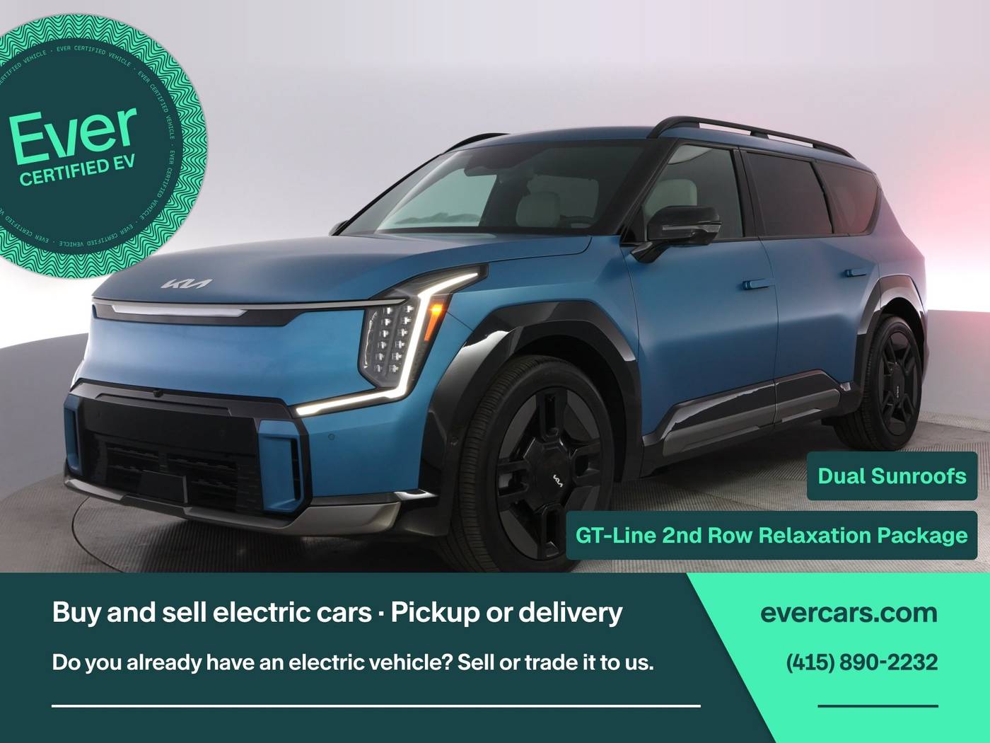 2024 Kia EV9 GT-Line — SUV — 6,437 mi — San Francisco, CA