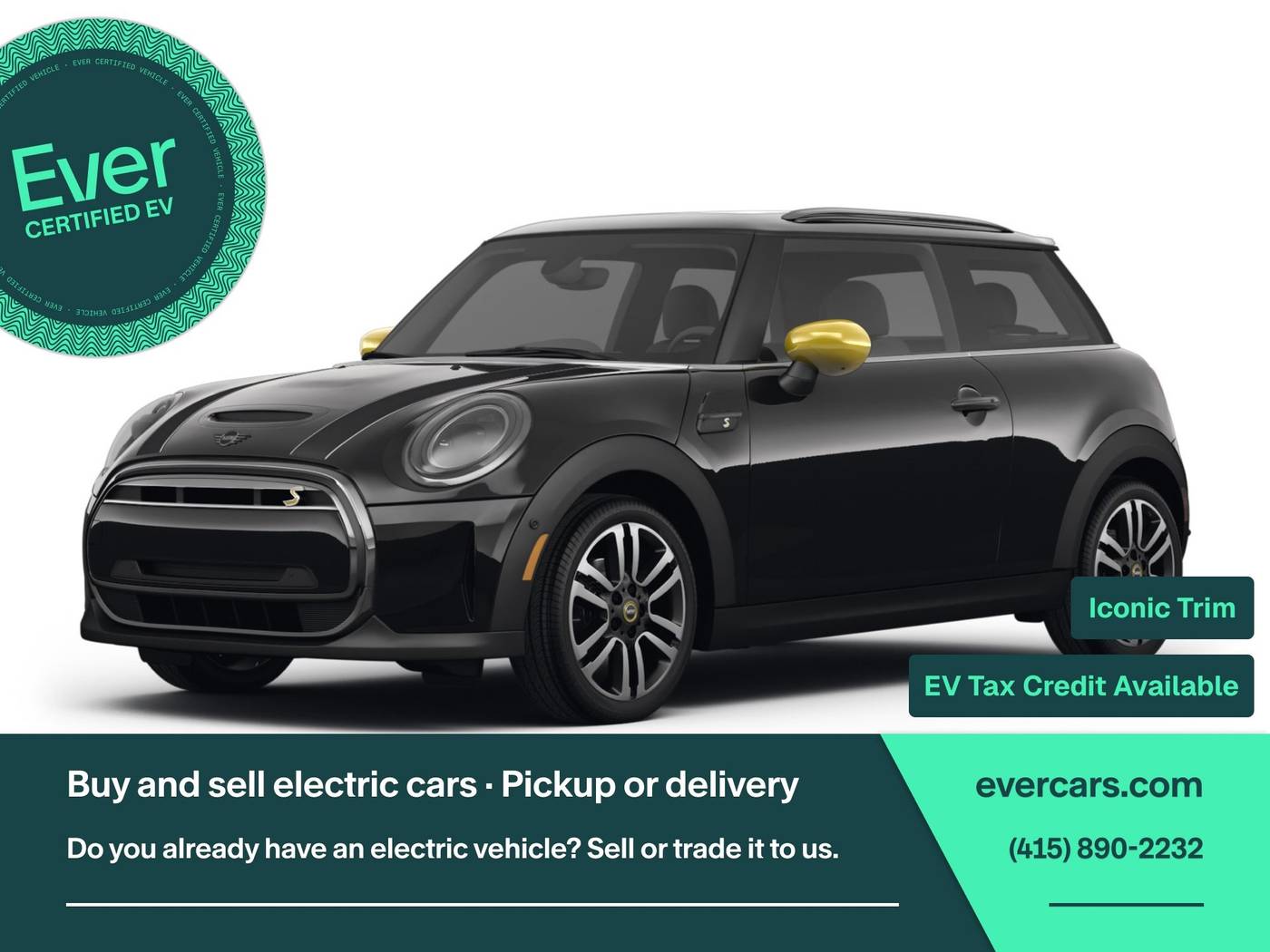 2023 MINI Electric Hardtop Cooper SE — Hatchback — 47,915 mi — San Francisco, CA