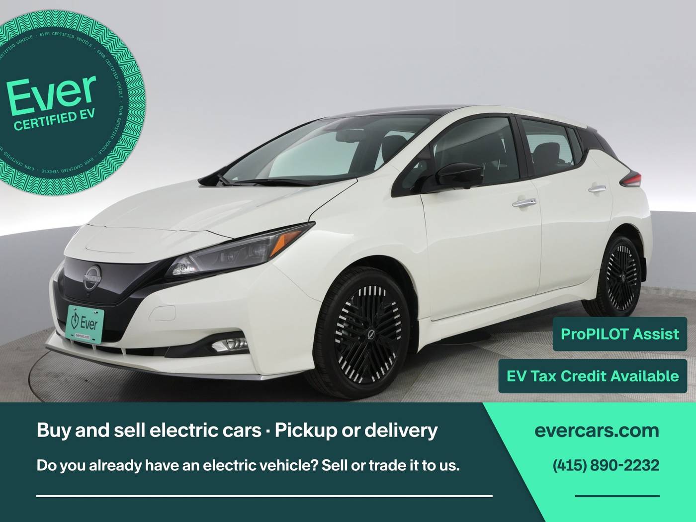 2023 Nissan LEAF SV PLUS — Hatchback — 19,174 mi — San Francisco, CA