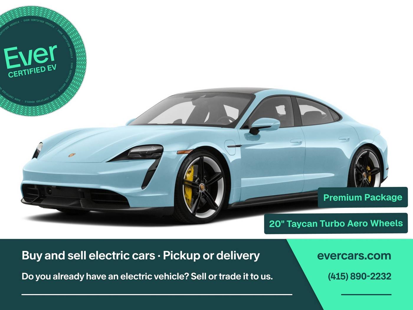 2020 Porsche Taycan 4S — Sedan — 28,742 mi — San Francisco, CA