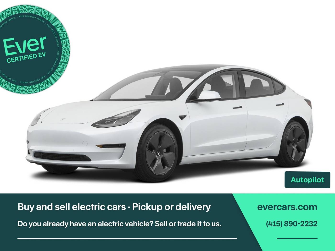 2022 Tesla Model 3 Long Range — Sedan — 71,334 mi — San Francisco, CA