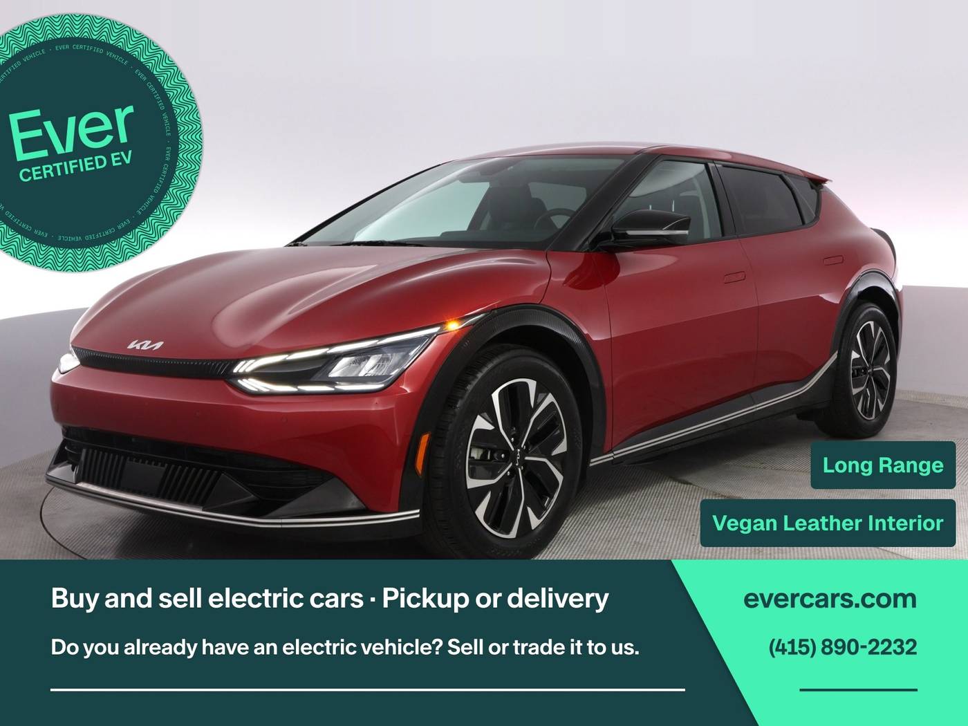 2023 Kia EV6 Wind — SUV — 12,425 mi — San Francisco, CA
