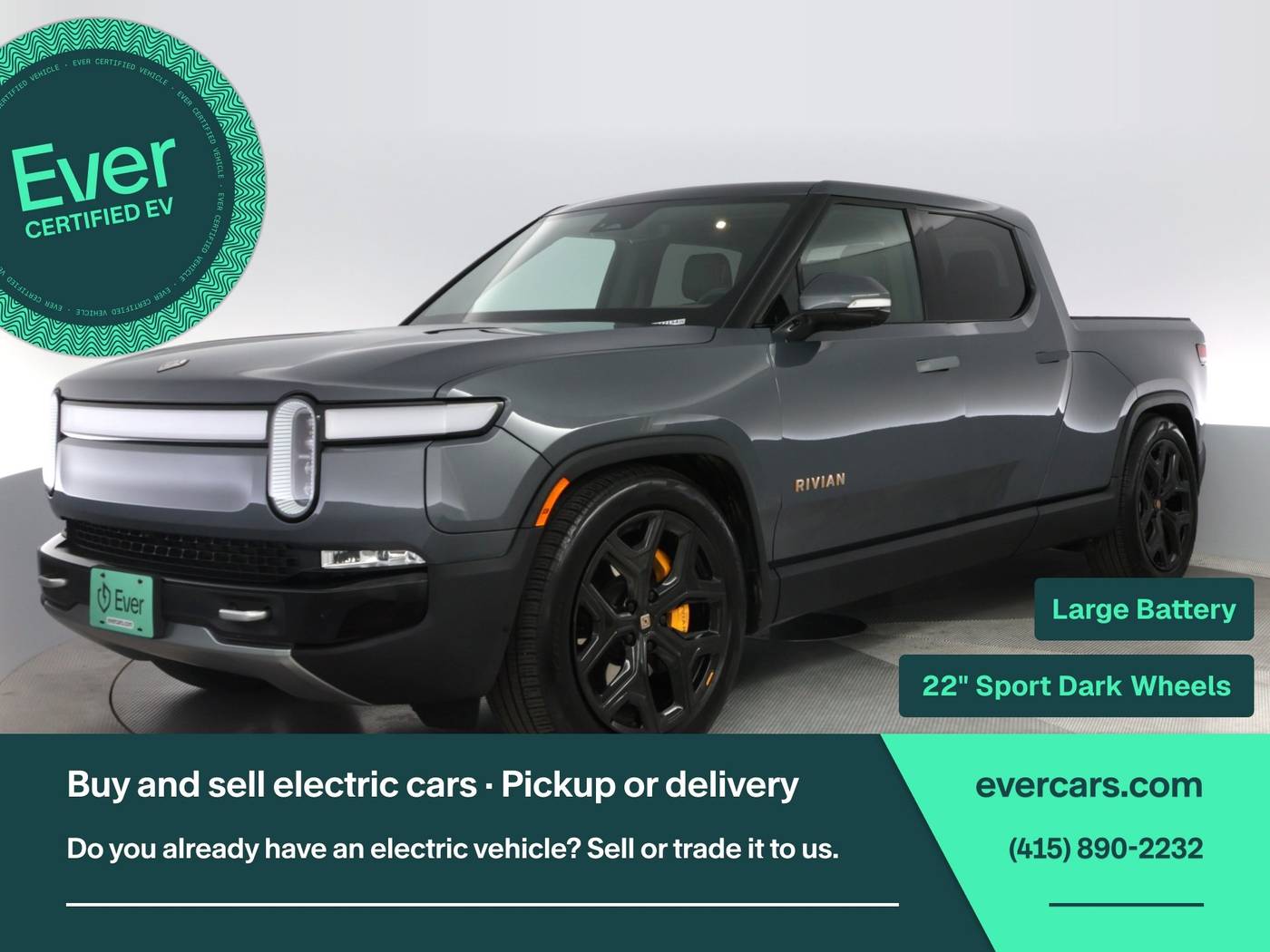 2024 Rivian R1T Launch Edition — Pickup Truck — 10,286 mi — San Francisco, CA